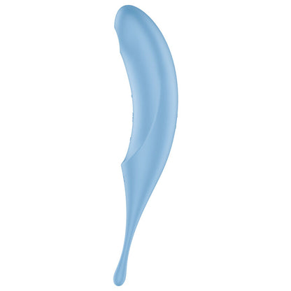 SATISFYER - TWIRLING PRO AIR PULSE STIMULATOR & VIBRATOR BLUE - RED - 6