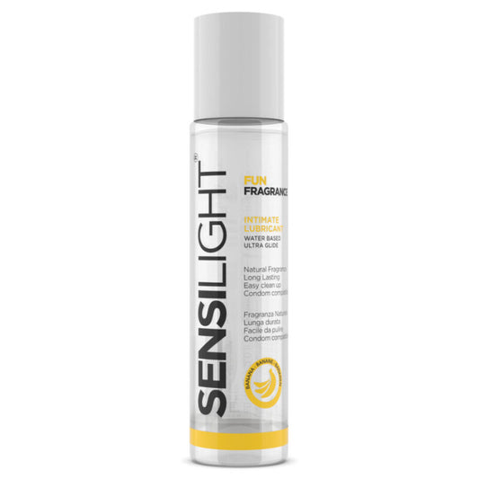 INTIMATELINE - SENSILIGHT WATER BASED LUBRICANT BANANA 60 ML - 1