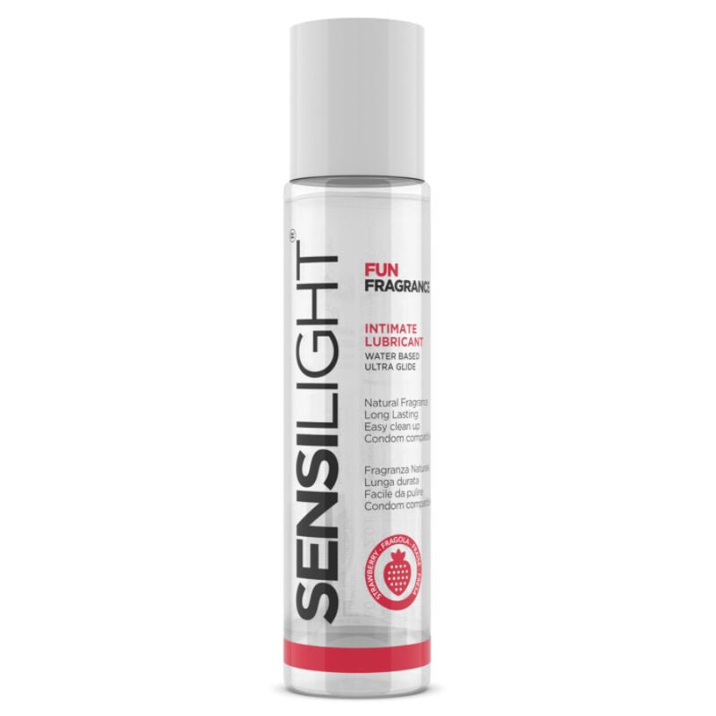 INTIMATELINE - SENSILIGHT WATER BASED LUBRICANT STRAWBERRY 60 ML - 1