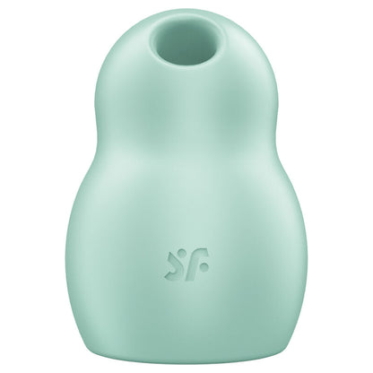 SATISFYER - PRO TO GO 1 DOUBLE AIR PULSE STIMULATOR & VIBRATOR BLUE - GREEN - 6