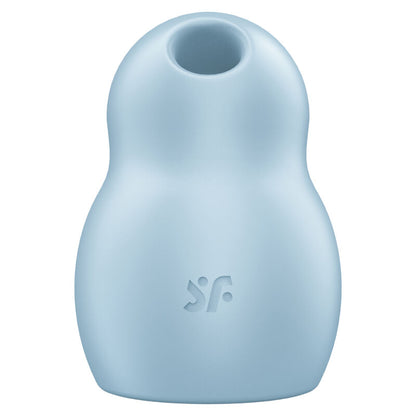 SATISFYER - PRO TO GO 1 DOUBLE AIR PULSE STIMULATOR & VIBRATOR BLUE - BLUE - 9
