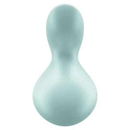 SATISFYER - VIVA LA VULVA 3 LAY-ON VIBRATOR GREEN - GREEN - 7