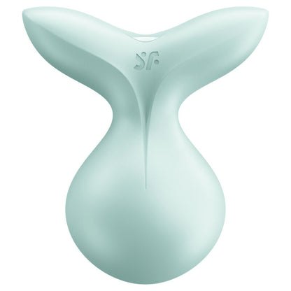 SATISFYER - VIVA LA VULVA 3 LAY-ON VIBRATOR GREEN - GREEN - 6