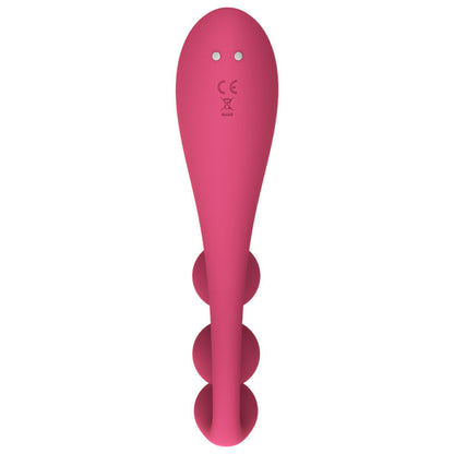 SATISFYER - TRI BALL 1 MULTI VIBRATOR RED - 2