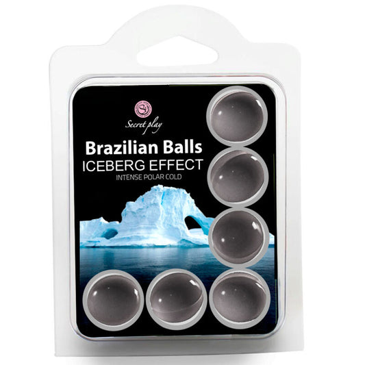 SECRET PLAY SET 6 BRAZILIAN BALLS ICEBERG EFFECT - 1