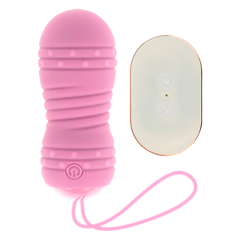 OHMAMA - REMOTE CONTROL EGG 7 MODES ROTATION PINK - 1