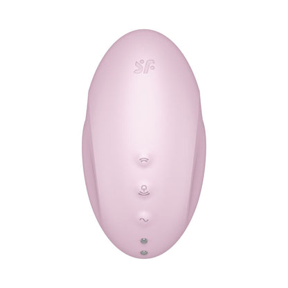 SATISFYER - VULVA LOVER 3 AIR PULSE STIMULATOR & VIBRATOR PINK - BLACK - 5