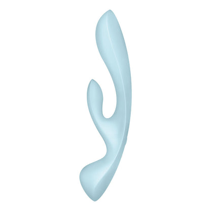 SATISFYER - TRIPLE OH HYBRID VIBRATION BLUE - BLUE - 8
