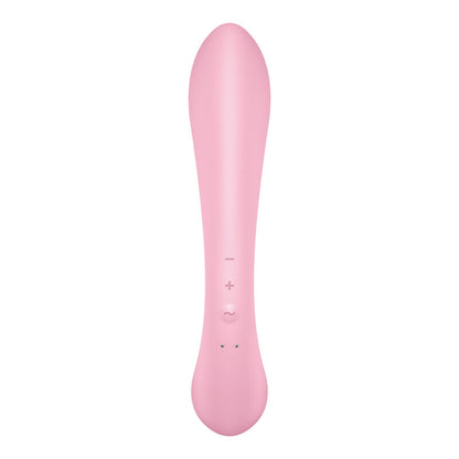 SATISFYER - TRIPLE OH HYBRID VIBRATION BLUE - 2