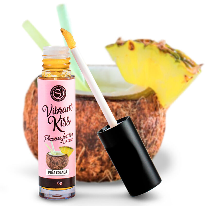 SECRETPLAY - LIP GLOSS VIBRANT KISS - PINA COLADA - 3
