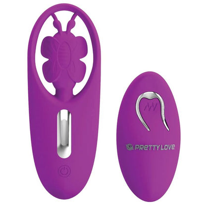 PRETTY LOVE - DANCING BUTTERFLY STIMULATOR FOR PANTIES WITH REMOTE CONTROL LILAC - 4
