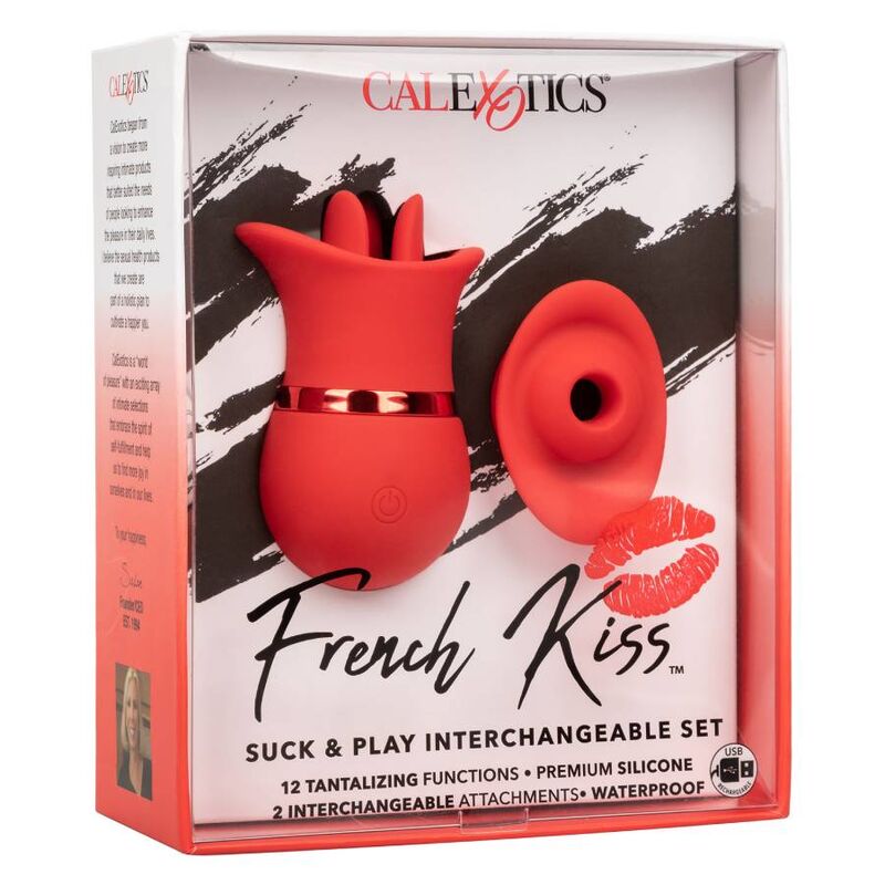 CALEXOTICS - FRENCH KISS SUCK AND PLAY SET