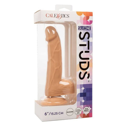 CALEXOTICS - 15.24 CM SILICONE STUDS LEATHER