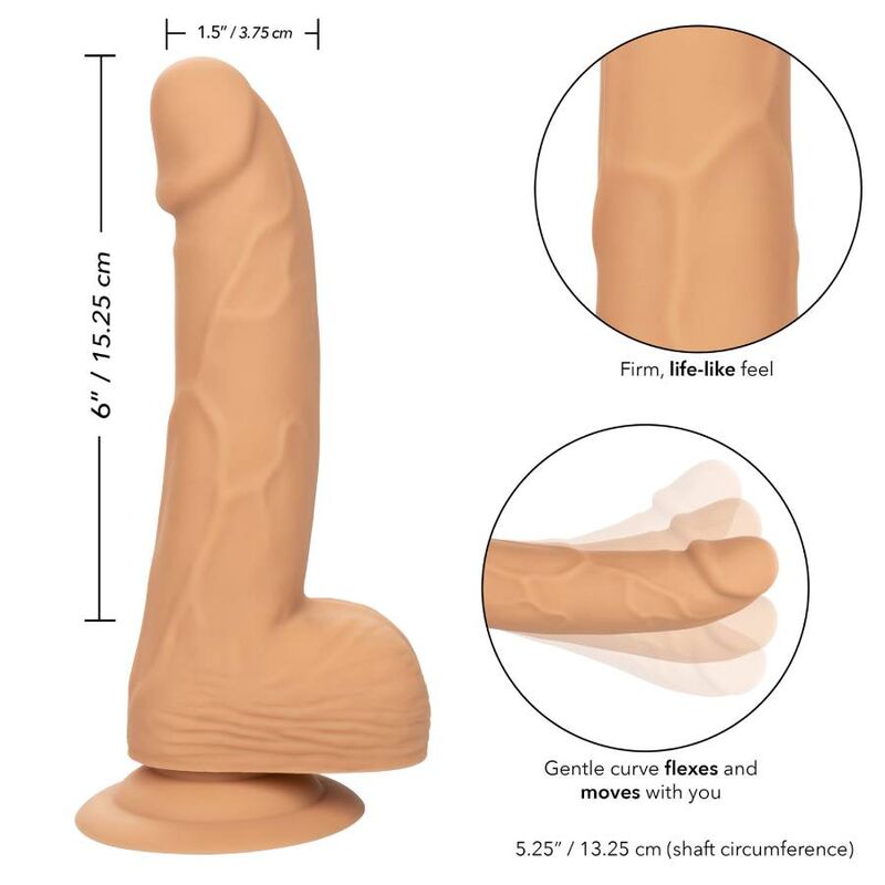 CALEXOTICS - SILICONE STUDS 15.24 CM SKIN - 8