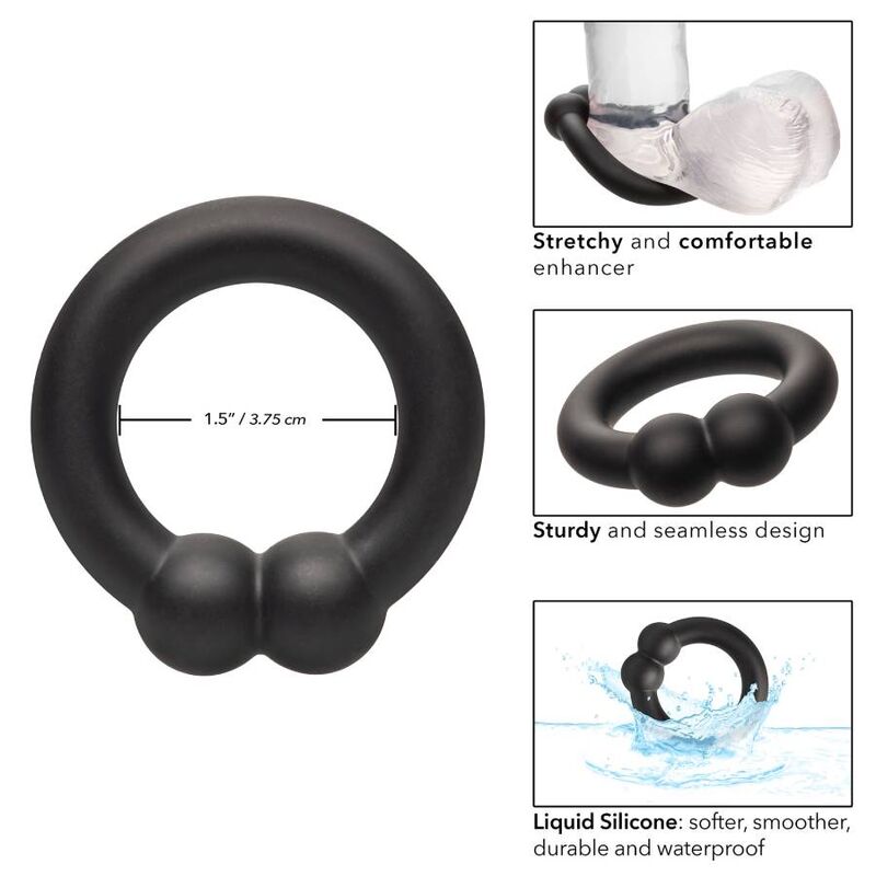 CALEXOTICS - ALPHA MUSCLE RING BLACK - 8