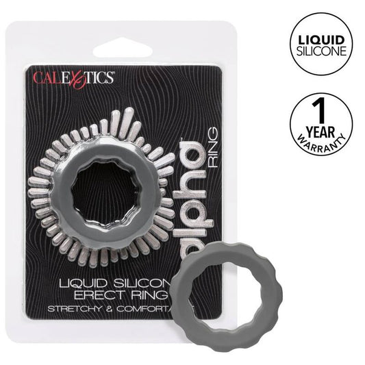 CALEXOTICS - ALPHA ERECT RING GREY - 1
