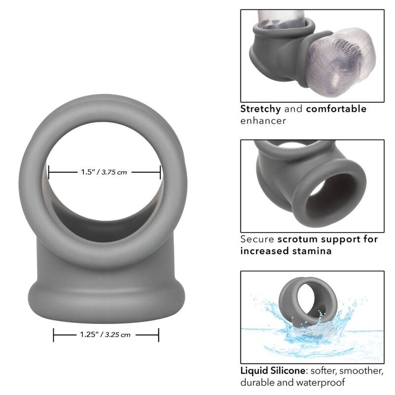 CALEXOTICS - ALPHA PRECISION RING GREY - 12