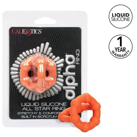 CALEXOTICS - ALPHA ALL STAR RING ORANGE - 1