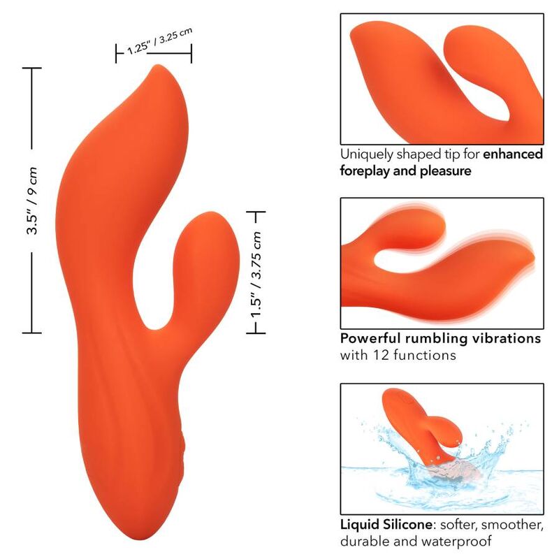 CALEXOTICS - STELLA DUAL TEASER ORANGE - 8