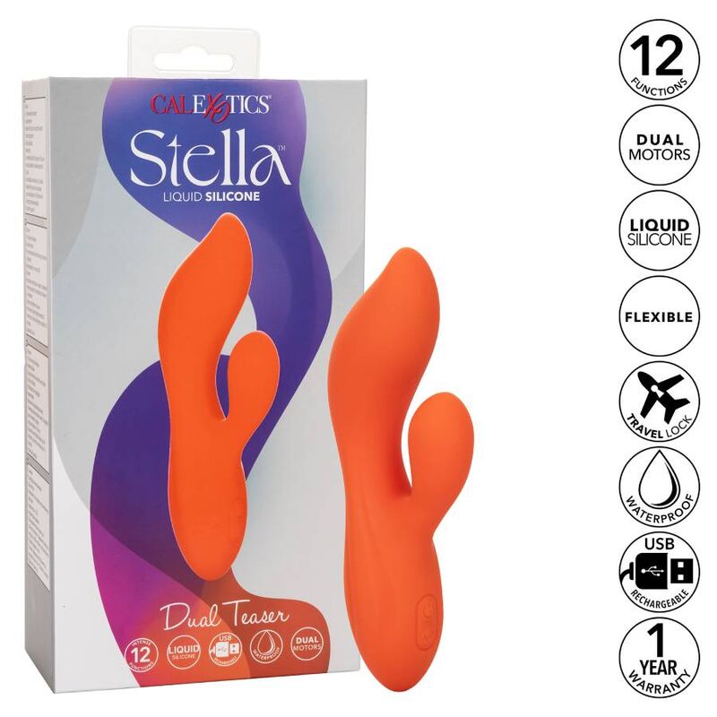 CALEXOTICS - STELLA DUAL TEASER ORANGE - 10