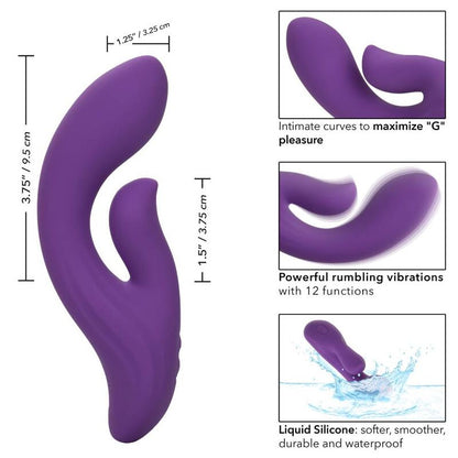 CALEXOTICS - STELLA DUAL PLEASER VIOLET - 1