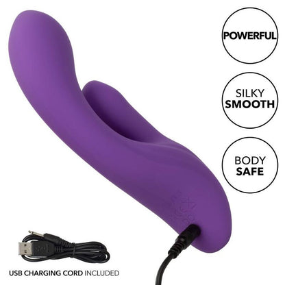 CALEXOTICS - STELLA DUAL PLEASER VIOLET - 10