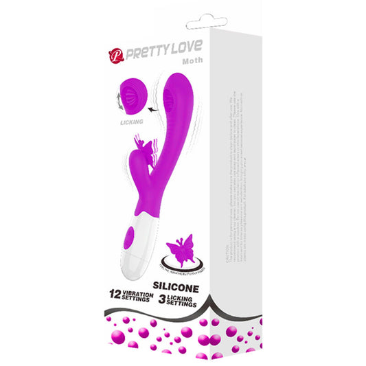 PRETTY LOVE - MOTH LICKING & VIBRATING LILAC - 1