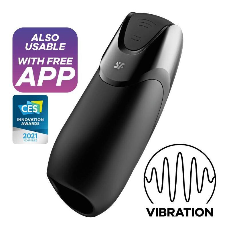 SATISFYER - MEN VIBRATION+ BLACK - 5
