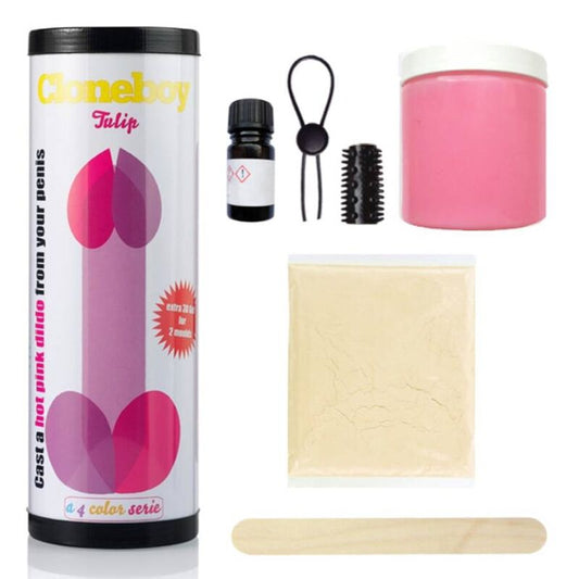 CLONEBOY - DILDO TULIP INTENSE PINK - 1