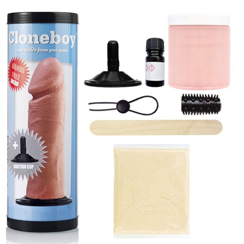 CLONEBOY - DILDO & SUCTION CAP PINK - 2