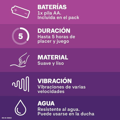 DUREX - INTENSE ORGASMIC PURE FANTASY VIBRATOR - 1
