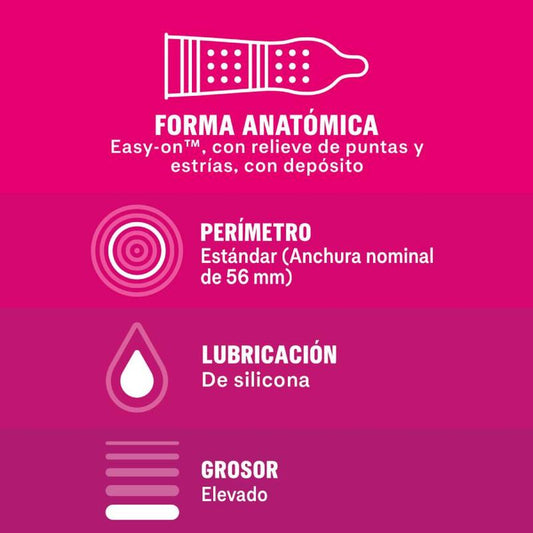 DUREX - DAME PLACER 12 UNITS - 1