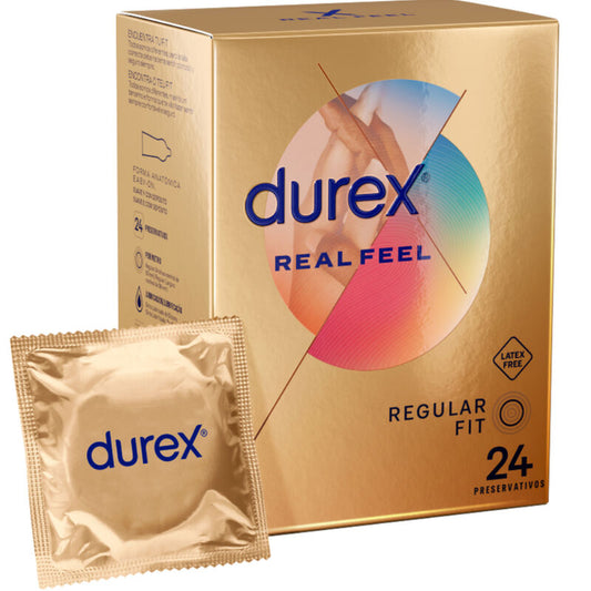 DUREX - REAL FEEL 24 UDS - 1