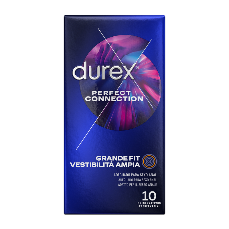 DUREX - PERFECT CONNECTION SILICONE EXTRA LUBRIFICATION 10 UNITS - 2