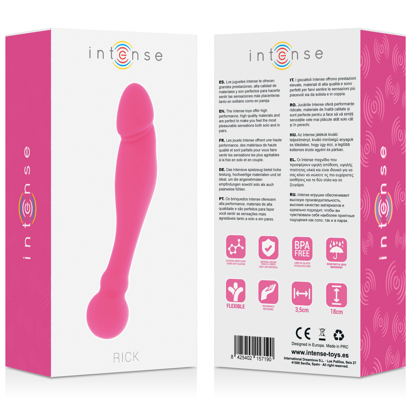 INTENSE - SILICONE RICK DUAL PINK - 3