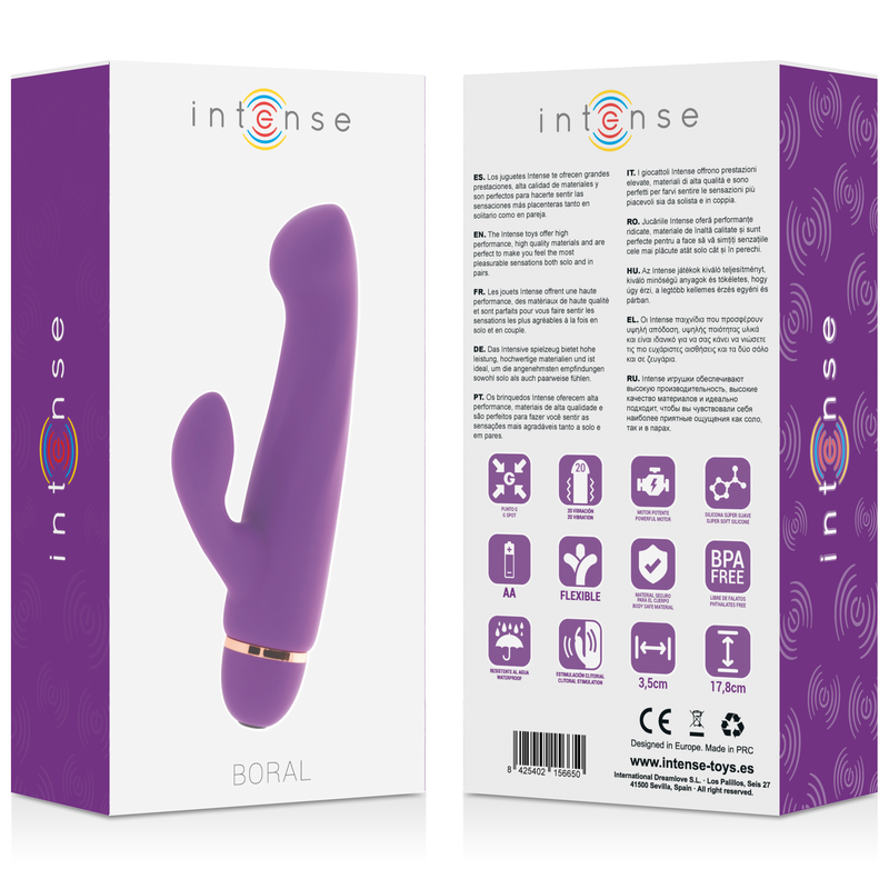 INTENSE - BORAL 20 SPEEDS SILICONE LILAC - 2