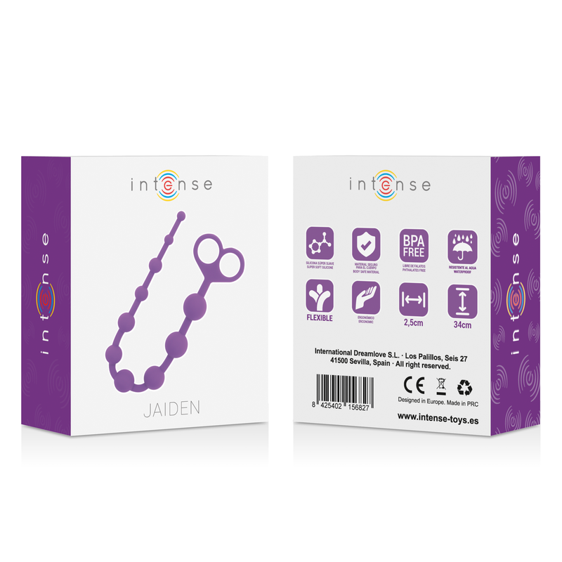INTENSE - JAIDEN ANAL BEADS LILAC - 5