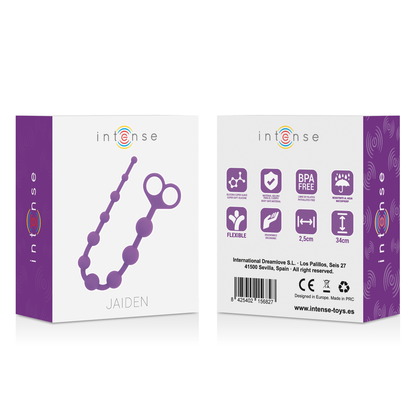 INTENSE - JAIDEN ANAL BEADS LILAC - 5