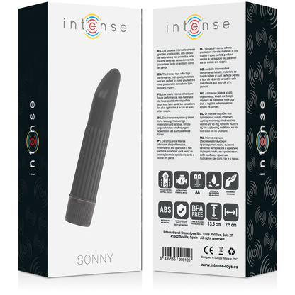 INTENSE - SONNY BLACK VIBRATOR - 3