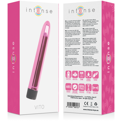 INTENSE - PINK VIBRATOR VITO