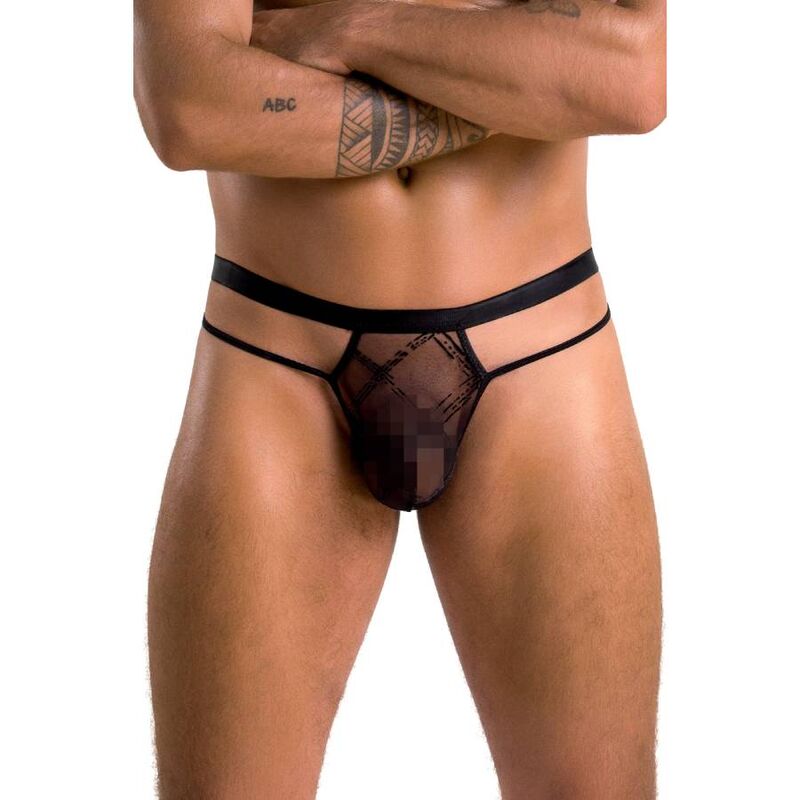 PASSION - 029 COLLIN BLACK THONG L/XL