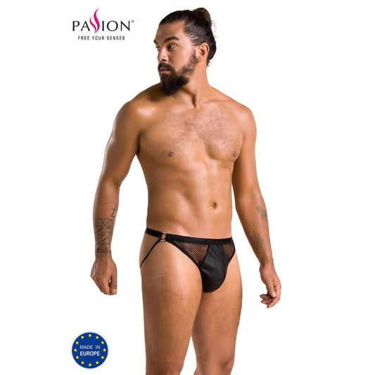 PASSION - 034 SLIP OPEN LUKE BLACK S/M - L/XL - 1