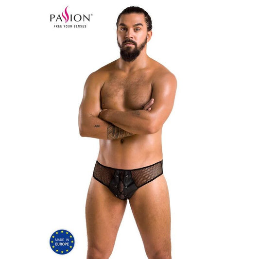 PASSION - 035 SLIP RICHARD BLACK S/M - L/XL - 1
