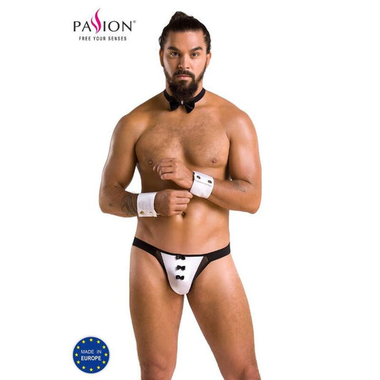 PASSION - 036 SLIP ALFROJO BLACK S/M - L/XL - 1