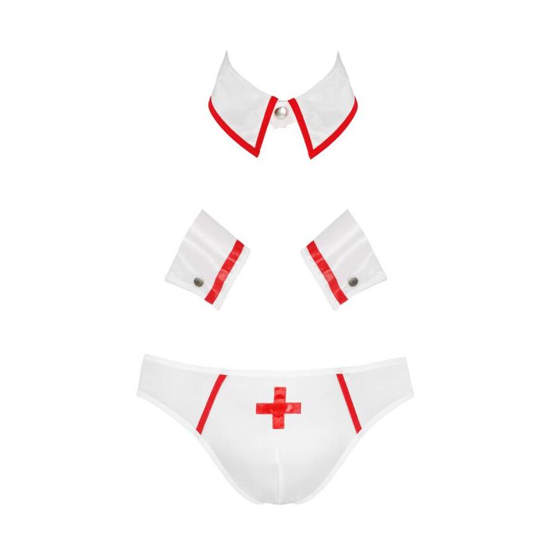 PASSION - 037 SLIP GREGORY WHITE S/M - L/XL - 5