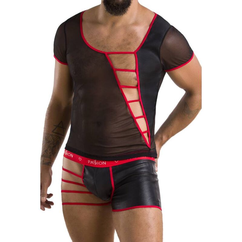 PASSION - 055 SET MARK BLACK L/XL - S/M - 4