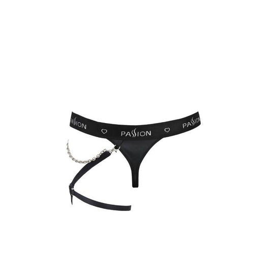 PASSION - 058 BILL THONG BLACK L/XL - 1