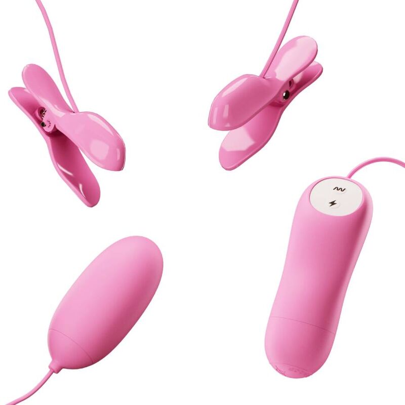 PRETTY LOVE - TWEEZERS WITH VIBRATION AND PINK ELETROSHOCK - 4