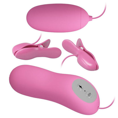 PRETTY LOVE - TWEEZERS WITH VIBRATION AND PINK ELETROSHOCK - 9