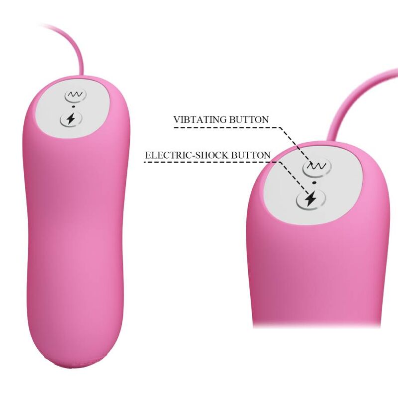 PRETTY LOVE - TWEEZERS WITH VIBRATION AND PINK ELETROSHOCK - 2